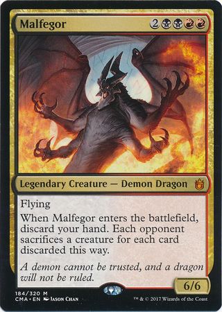 Malfegor 184 320 Commander Anthology Singles Malfegor 184 320 Commander Anthology Singles