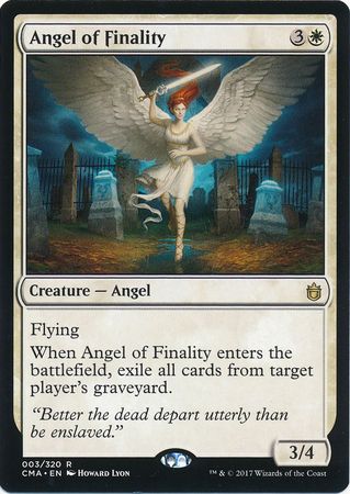 Angel of Finality 003 320 Commander Anthology Singles Angel of Finality 003 320 Commander Anthology Singles