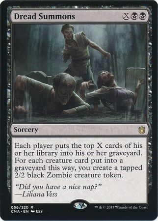 Dread Summons 056 320 Commander Anthology Singles Dread Summons 056 320 Commander Anthology Singles