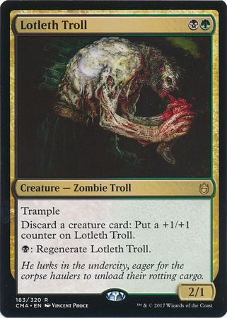 Lotleth Troll 183 320 Commander Anthology Singles Lotleth Troll 183 320 Commander Anthology Singles