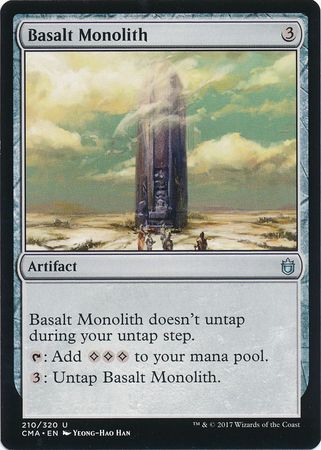 Basalt Monolith 210 320 Commander Anthology Singles Basalt Monolith 210 320 Commander Anthology Singles