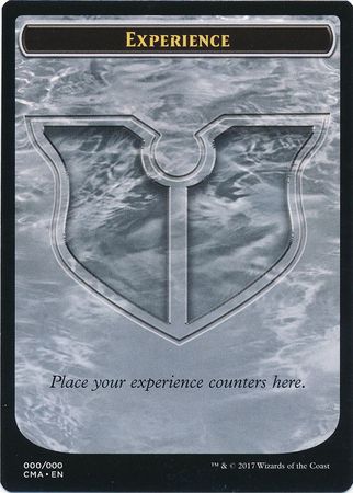 Experience Counter Token 000 CMA Commander Anthology Singles Experience Counter Token 000 CMA Commander Anthology Singles