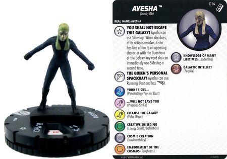 Ayesha 014 Guardians of the Galaxy Vol 2 Gravity Feed Marvel Heroclix Ayesha 014 Guardians of the Galaxy Vol 2 Gravity Feed Marvel Heroclix