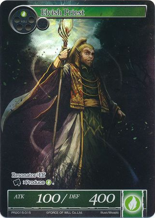 Elvish Priest PR2015 015 Promo Force of Will Promos Elvish Priest PR2015 015 Promo Force of Will Promos