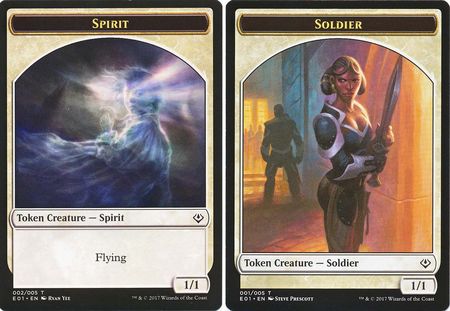 Spirit Token 002 Soldier Token 001 E01 Archenemy Nicol Bolas Singles Spirit Token 002 Soldier Token 001 E01 Archenemy Nicol Bolas Singles