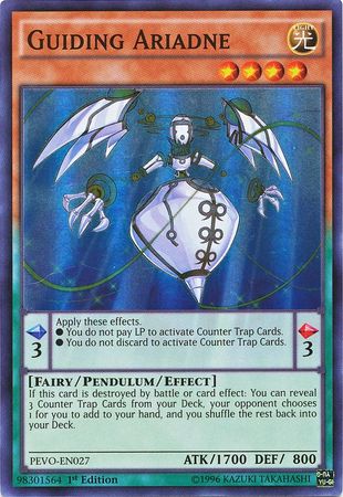 Guiding Ariadne PEVO EN027 Super Rare 1st Edition Guiding Ariadne PEVO EN027 Super Rare 1st Edition