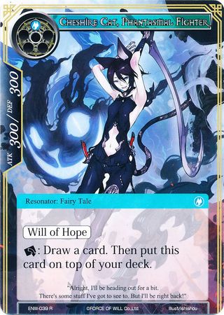Cheshire Cat Phantasmal Fighter ENW 039 Rare Cheshire Cat Phantasmal Fighter ENW 039 Rare