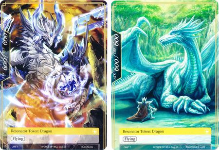 Dragon Token 009 T Resonator Token Force of Will Echoes of the New World Singles Dragon Token 009 T Resonator Token Force of Will Echoes of the New World Singles