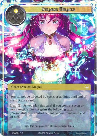 Strange Miracle ENW 015 Rare Foil Force of Will Echoes of the New World Singles Strange Miracle ENW 015 Rare Foil Force of Will Echoes of the New World Singles