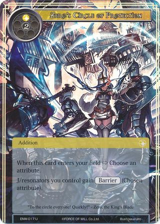 Zero s Circle of Protection ENW 017 Uncommon Foil Zero s Circle of Protection ENW 017 Uncommon Foil