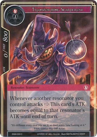 Transforming Scarecrow ENW 033 Common Foil Transforming Scarecrow ENW 033 Common Foil