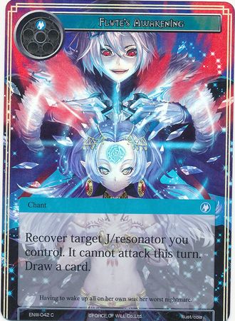 Flute s Awakening ENW 042 Common Foil Force of Will Echoes of the New World Singles Flute s Awakening ENW 042 Common Foil Force of Will Echoes of the New World Singles
