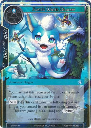 Flute s Water Dragon ENW 043 Common Foil Flute s Water Dragon ENW 043 Common Foil