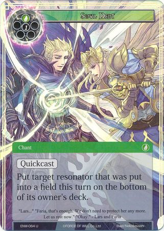 Soul Debt ENW 064 Uncommon Foil Soul Debt ENW 064 Uncommon Foil