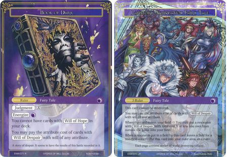Lapistory Subjugation Fairy Tale Book of Dark ENW 071 Ruler Foil Lapistory Subjugation Fairy Tale Book of Dark ENW 071 Ruler Foil