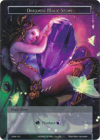 Darkness Magic Stone ENW 101 Foil Force of Will Echoes of the New World Singles Darkness Magic Stone ENW 101 Foil Force of Will Echoes of the New World Singles