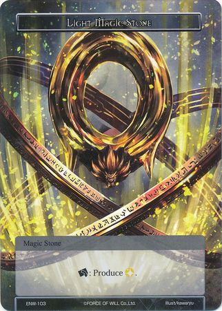 Light Magic Stone ENW 103 Foil Force of Will Echoes of the New World Singles Light Magic Stone ENW 103 Foil Force of Will Echoes of the New World Singles