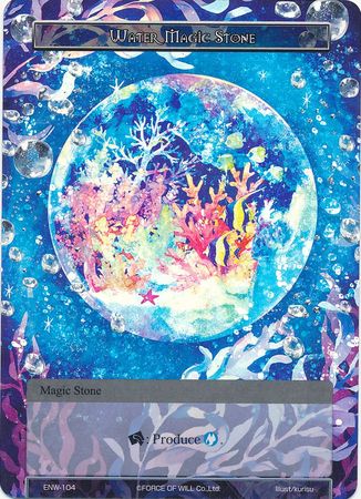 Water Magic Stone ENW 104 Foil Force of Will Echoes of the New World Singles Water Magic Stone ENW 104 Foil Force of Will Echoes of the New World Singles