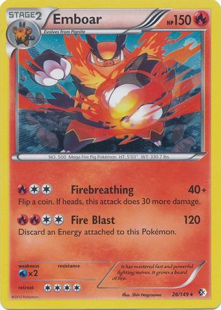 Emboar 26 149 Alternate Holo Promo Emboar 26 149 Alternate Holo Promo