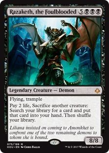 Razaketh the Foulblooded 073 199 Hour of Devastation Singles Razaketh the Foulblooded 073 199 Hour of Devastation Singles