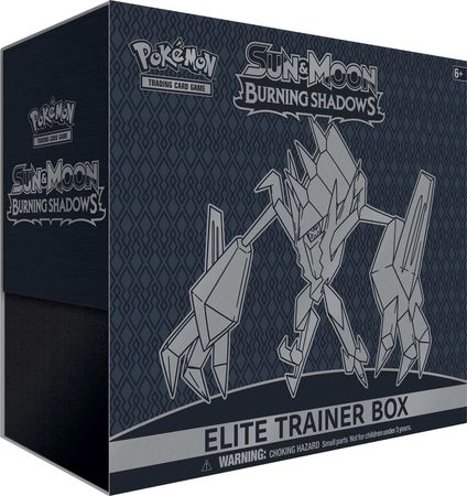 Sun Moon Burning Shadows Elite Trainer Box Pokemon Trollandt