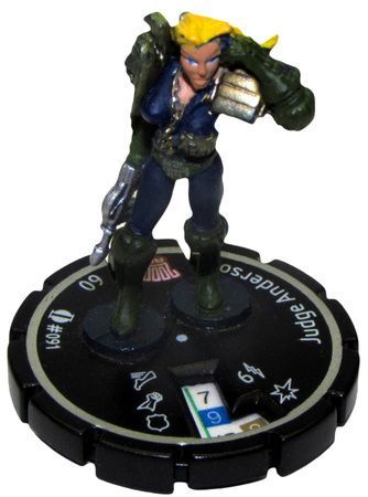 Judge Anderson 091 Unique Indy Heroclix Judge Anderson 091 Unique Indy Heroclix