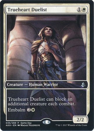 Trueheart Duelist Game Day Promo Magic The Gathering Promo Cards Trueheart Duelist Game Day Promo Magic The Gathering Promo Cards