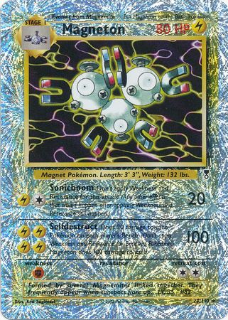 レアコイル レジェンダリーコレクション Magneton 28/110 リバホロ Pokémon TCG - legendary collection Magneton reverse holo 28