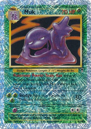 Pokemon Reverse Holo Muk sale