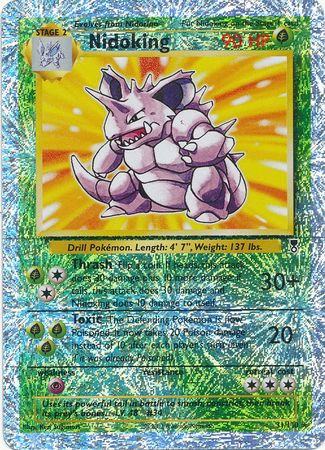 Nidoking - 31/110 - Rare Reverse Holo