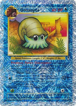 Omanyte 57 110 Uncommon Reverse Holo Legendary Collection Reverse Holo Singles Omanyte 57 110 Uncommon Reverse Holo Legendary Collection Reverse Holo Singles