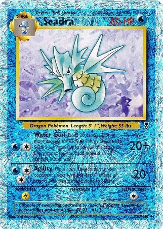 Seadra 63 110 Uncommon Reverse Holo Legendary Collection Reverse Holo Singles Seadra 63 110 Uncommon Reverse Holo Legendary Collection Reverse Holo Singles