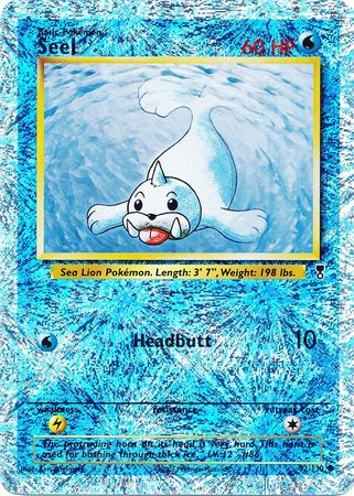Pokemon Seel 44/214 Common Reverse Holo Links Stainless The Real _ deal shop 