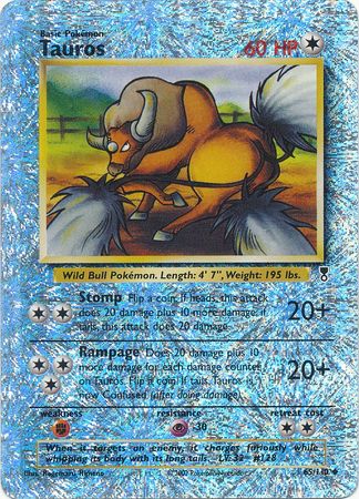 Tauros 65 110 Uncommon Reverse Holo Legendary Collection Reverse Holo Singles Tauros 65 110 Uncommon Reverse Holo Legendary Collection Reverse Holo Singles