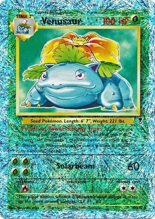 Venusaur 18110 Holo Rare Reverse Holo Legendary Collection Reverse Holo Singles Pokemon