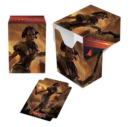 Ultra Pro MTG Hour of Devastation Samut the Tested Full View Deck Box UP86576 Ultra Pro MTG Hour of Devastation Samut the Tested Full View Deck Box UP86576