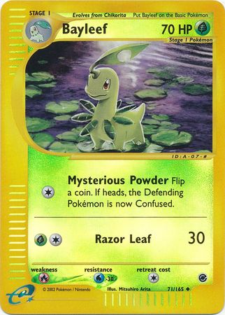 Bayleef 71 165 Uncommon Reverse Holo Bayleef 71 165 Uncommon Reverse Holo
