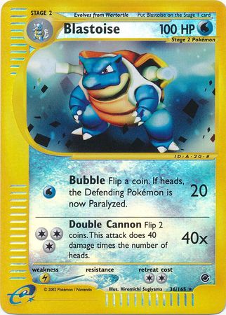 Blastoise - Expedition Reverse Holo - Pokemon | TrollAndToad