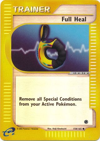 Full Heal 154 165 Common Reverse Holo Full Heal 154 165 Common Reverse Holo