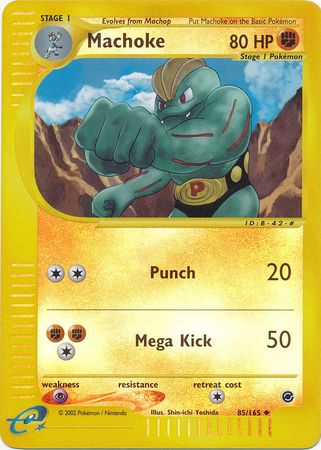 Machoke 85 165 Uncommon Reverse Holo Machoke 85 165 Uncommon Reverse Holo