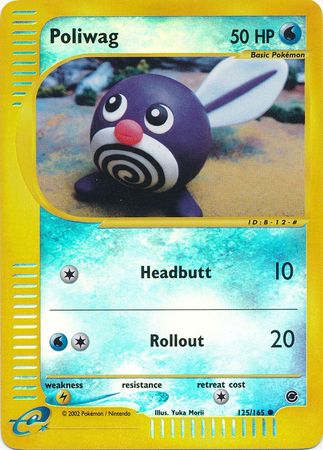 Poliwag 125 165 Common Reverse Holo Poliwag 125 165 Common Reverse Holo