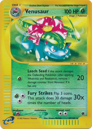 Venusaur - Expedition Reverse Holo - Pokemon | TrollAndToad