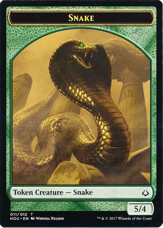 Token Snake 011 HOU Hour of Devastation Singles Token Snake 011 HOU Hour of Devastation Singles