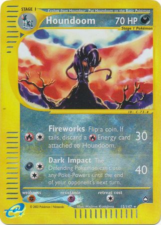 Houndoom - 15/147 - Rare Reverse Holo