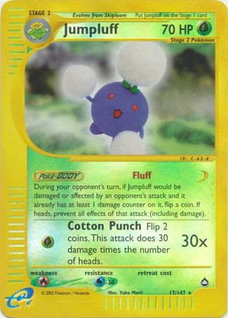 Jumpluff - Aquapolis Reverse Holo - Pokemon | TrollAndToad