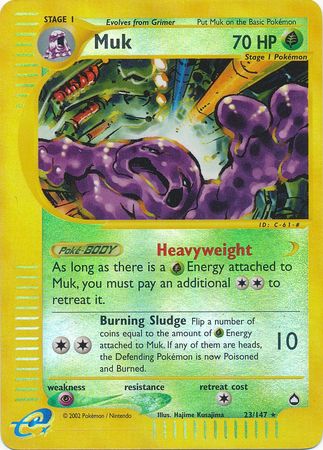 Muk - 23/147 - Rare Reverse Holo