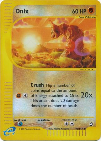 Onix - 98/147 - Common Reverse Holo