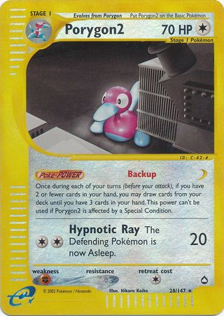 Porygon2 28 147 Rare Reverse Holo Porygon2 28 147 Rare Reverse Holo