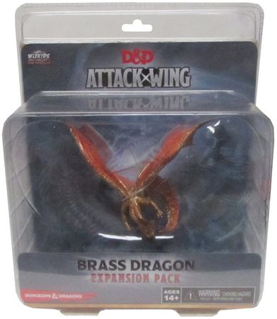 Dungeons Dragons Attack Wing Brass Dragon Expansion Pack WizKids Games WZK71964 Dungeons Dragons Attack Wing Brass Dragon Expansion Pack WizKids Games WZK71964
