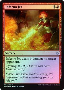 Inferno Jet 099 199 Foil Hour of Devastation Foil Singles Inferno Jet 099 199 Foil Hour of Devastation Foil Singles